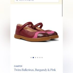 Camper Twins leather Mary Jane’s